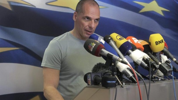 Yanis Varoufakis Finantza ministroa. Argazkia: EFE