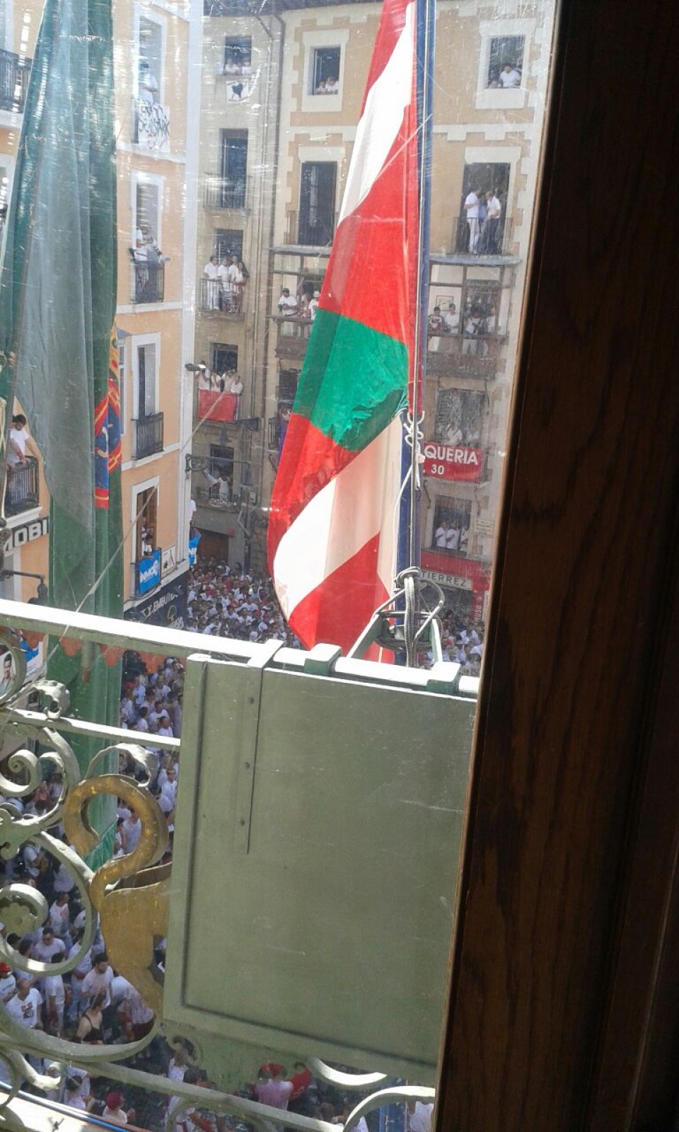 Txupinazo en Pamplona. EFE