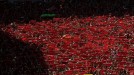 Txupinazo en Pamplona. EFE