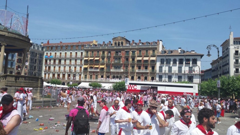 Txupinazo en Pamplona, EITB