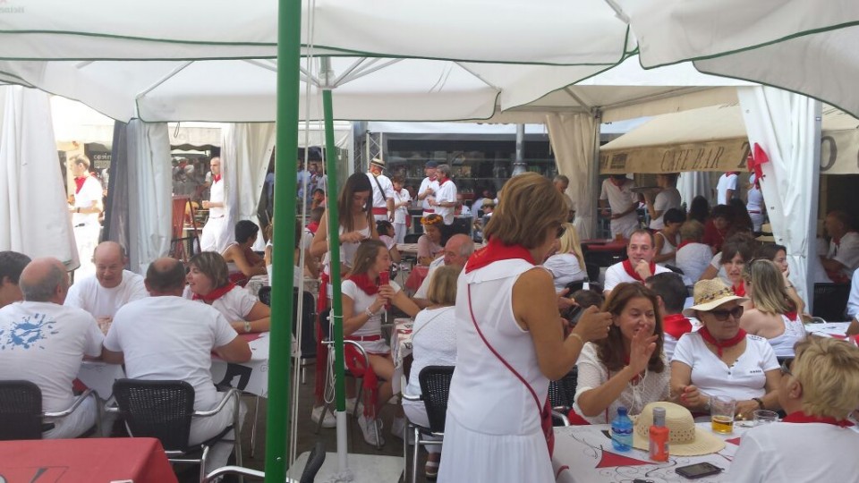 Txupinazo en Pamplona, EITB