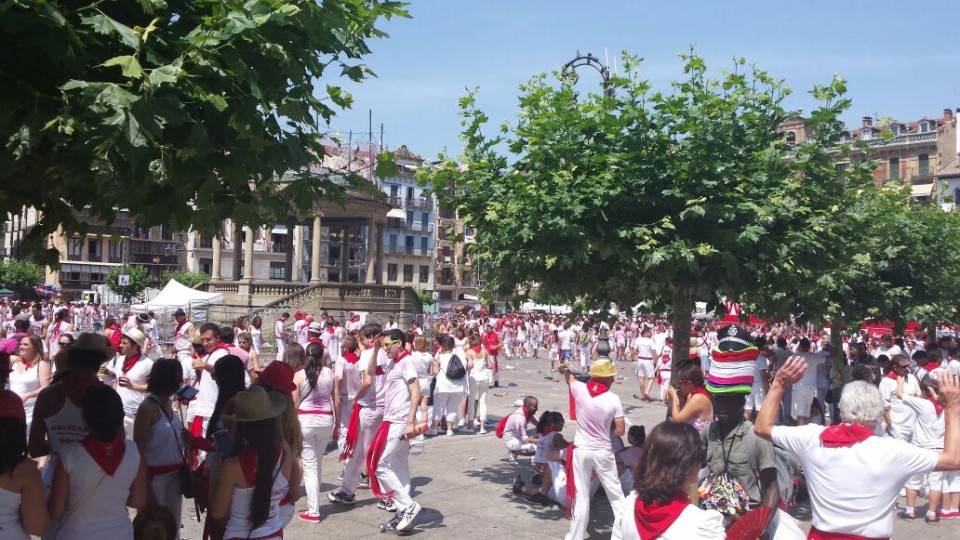 Txupinazo en Pamplona, EITB