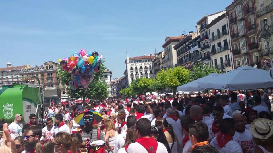 Txupinazo en Pamplona, EITB