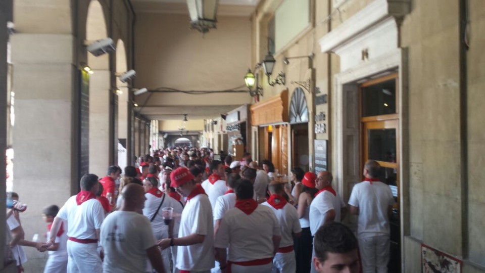 Txupinazo en Pamplona, EITB