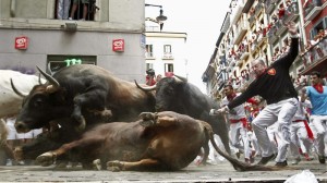 Fotos de los encierros en sanfermines 2015 | Imágenes del segundo encierro de San Fermín