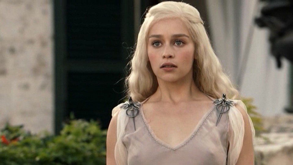 Daenerys Targaryen, interpretada por Emilia Clarke