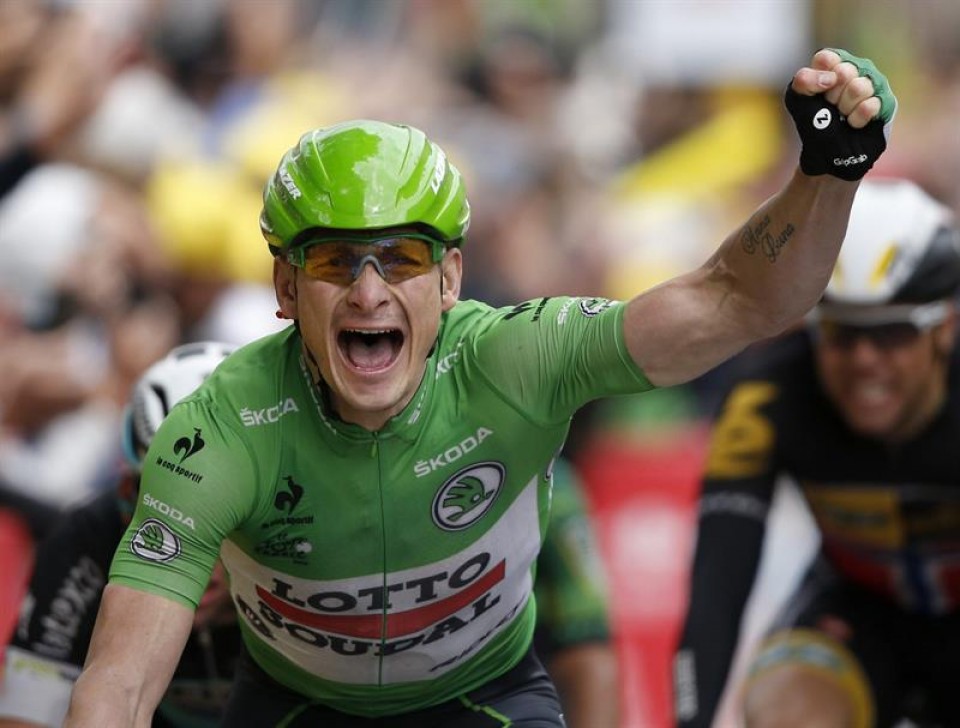 Greipel gana la quinta etapa. Foto: EFE