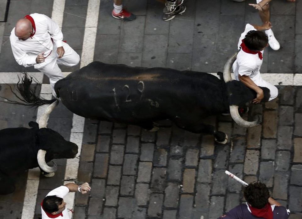 Encierro 9 de julio 2015. Foto: EFE.