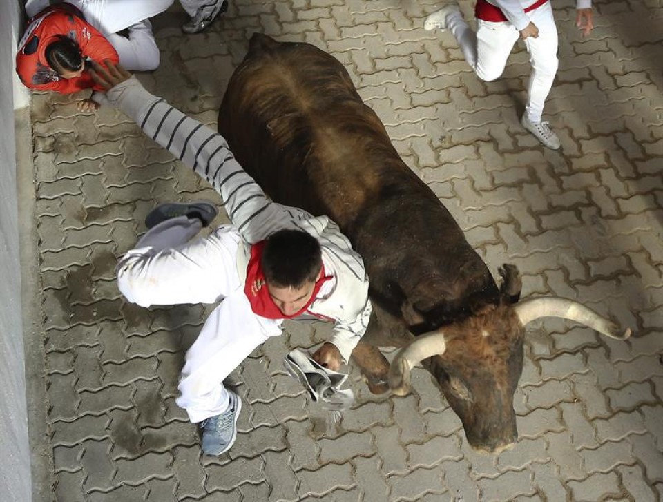 Encierro 9 de julio 2015. Foto: EFE.