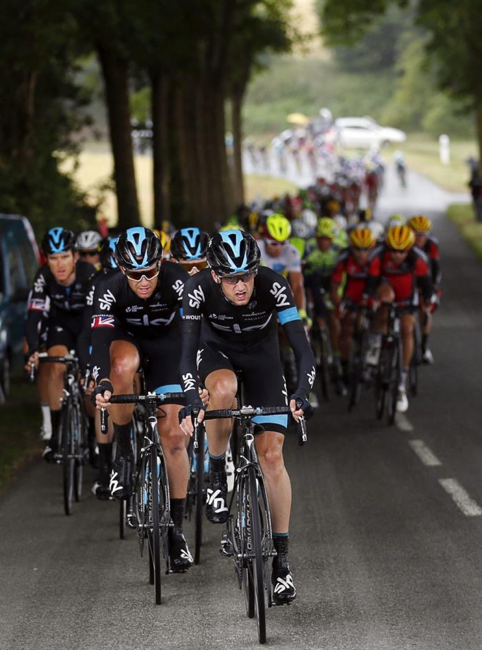 El Sky en la 5ª etapa