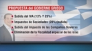 Grecia contempla subidas del IVA al 13%  y al 23% 