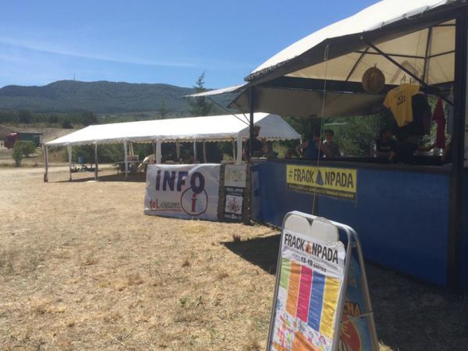 Subijana-Gasteiz semana de actos relacionados con la lucha antifracking, 13.10.2015