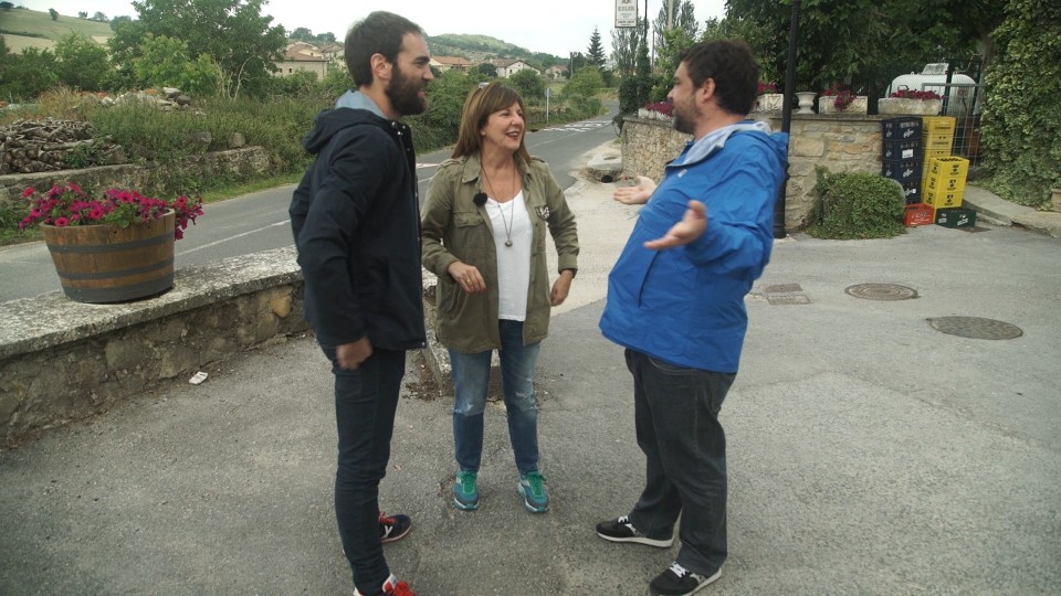 Con Jon Plazaola y Maribel Salas
