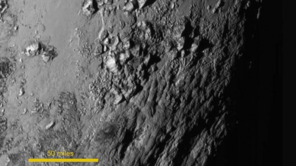 La geografía de Plutón y Caronte y ruta por las canteras moleras de Gorbea