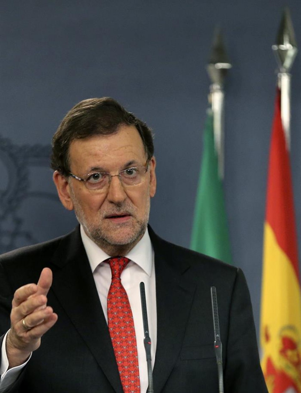 Mariano Rajoy Espainiako Gobernuaren presidentea. Argazkia: EFE