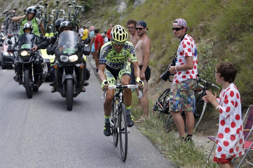 17ª etapa. Alberto Contador