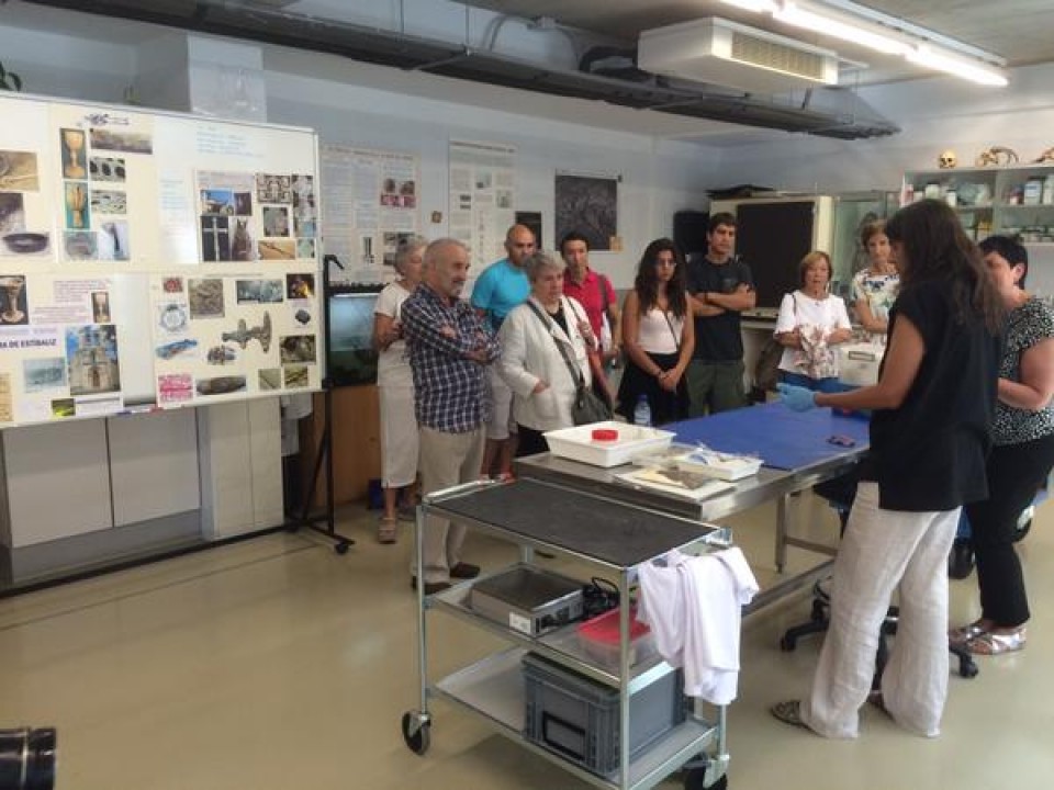 En el Servicio de Restauración de DFA, 24.07.2015