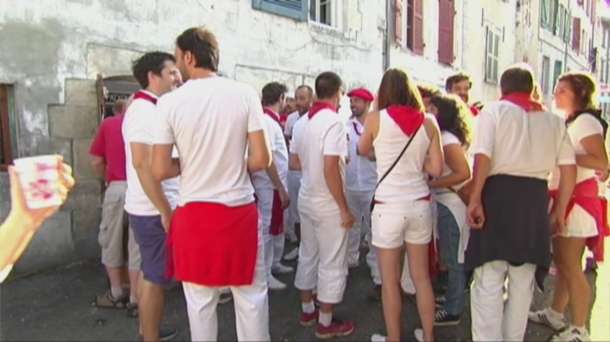 Fiestas de Baiona. Imagen de archivo. 