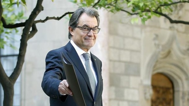 Artur Mas, presidente en funciones de Cataluña. EFE. 