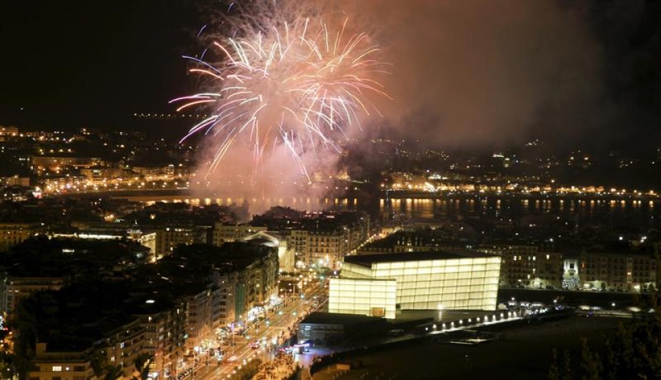 Aste Nagusia Donostian. Argazkia: EFE.