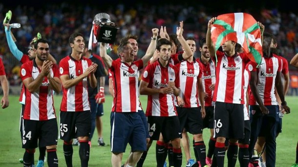 El Athletic Club ganó la Supercopa de 2015.