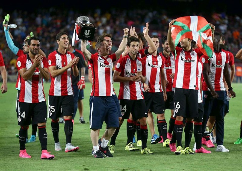 El Athletic, campeón de la Supercopa / EFE.