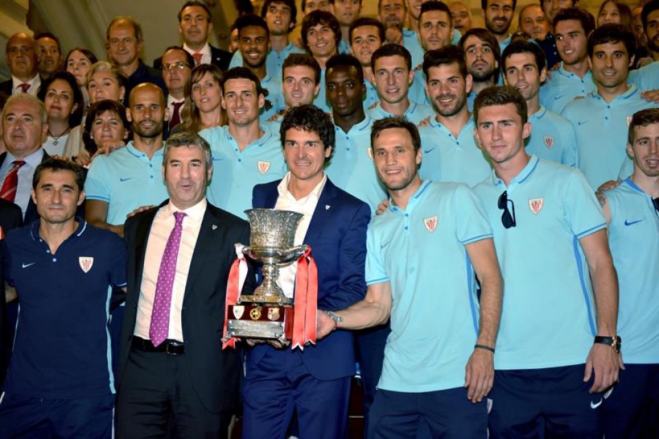 Harrera Bizkaiko Foru Aldundian. Argazkia: EFE