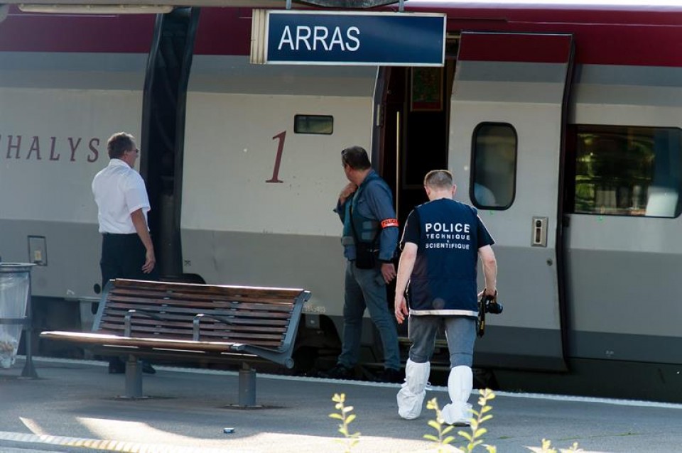 Tres heridos en un tiroteo en un tren entre Ámsterdam y París