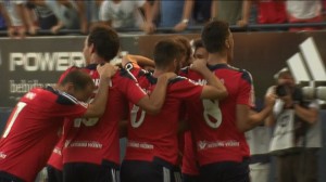 Osasuna gana al Mirandés por la mínima