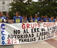 Trabajadores de Cegasa piden al juez que no autorice el ERE