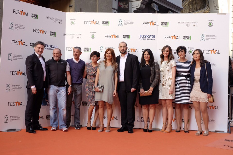 'Ëguraldia saioko taldea Juanito Oiarzabal eta beste hainbat lagunekin