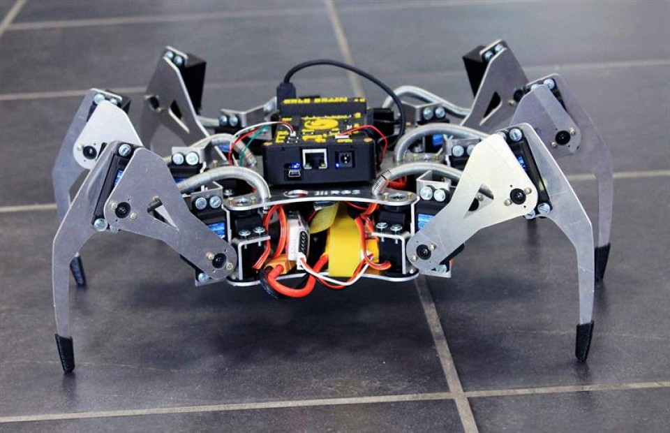 El robot araña de Erle-Spyder.
