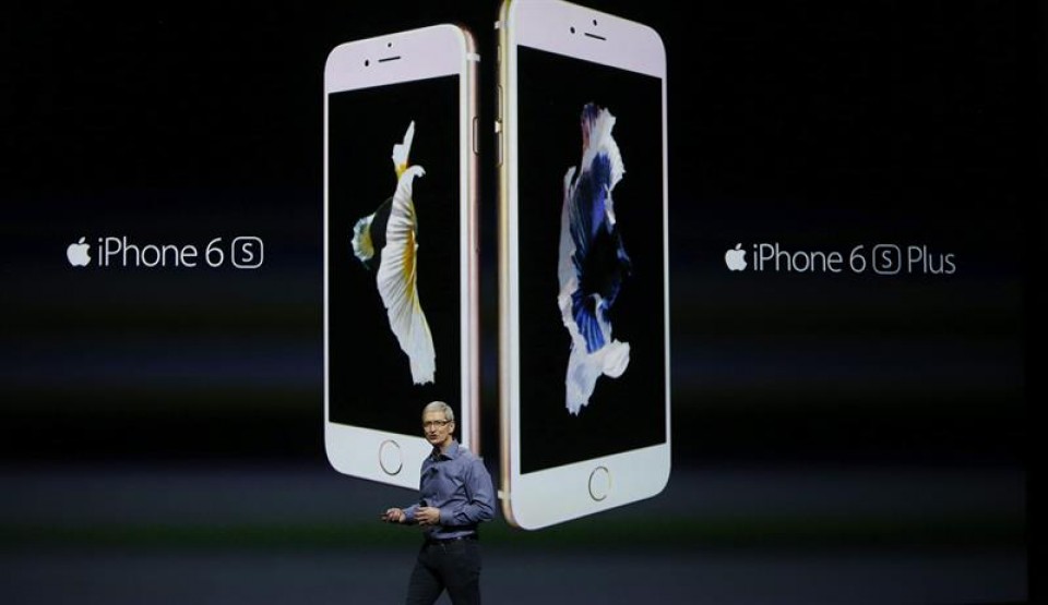 Apple presenta sus nuevos modelos de iPhone. Foto: EFE