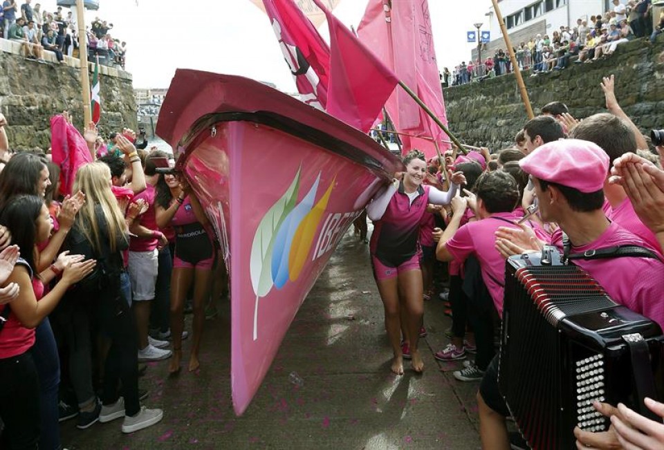 Kontxako Bandera 2015. Efe.