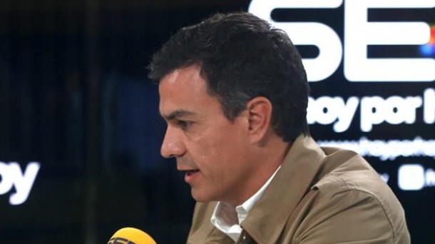 Pedro Sanchez PSOEko idazkari nagusia. Argazkia: EFE