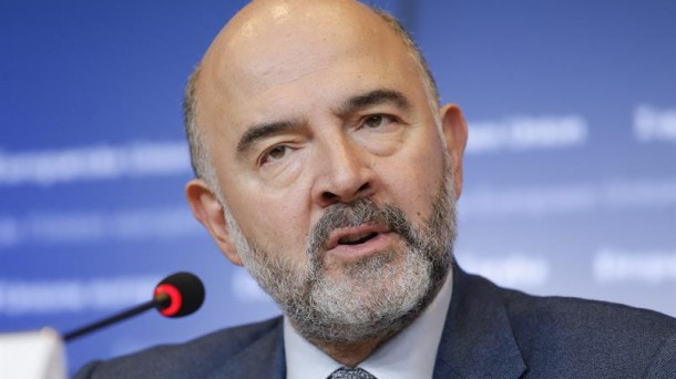 Pierre Moscovici Finantza eta Ekonomia gaietarako komisarioa, artxiboko irudi batean. Argazkia: Efe