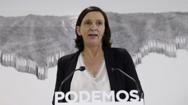 Carolina Bescansa (Secretaria general del grupo parlamenatario Unidos-Podemos en el Congreso) 