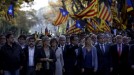 Mas, arropado por el Gobierno catalán y unas 3.000 personas