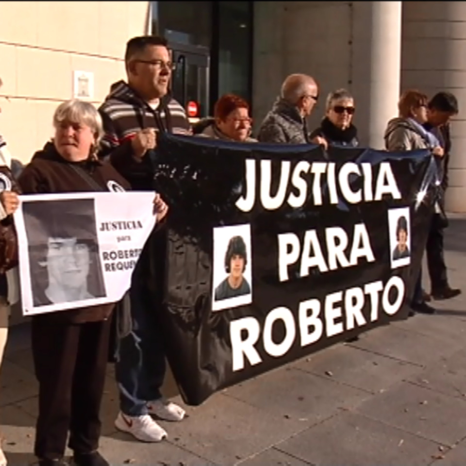 Una concentración en octubre reclamó "justicia para Roberto". EiTB