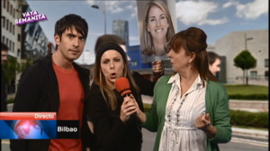 La izquierda abertzale se manifiesta en favor de Arantza Quiroga