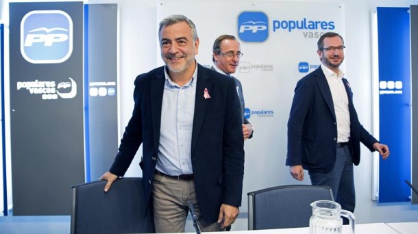 El presidente del PP alavés, Javier De Andrés. Foto: EFE