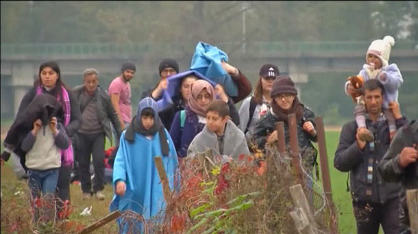 Refugiados sirios. Foto: ETB