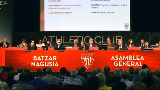 Asamblea de compromisarios del Athletic Club / EFE.