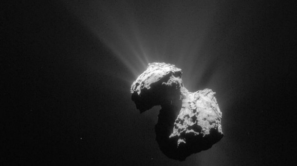 67P kometa. Argazkia: Europako Espazio Agentzia