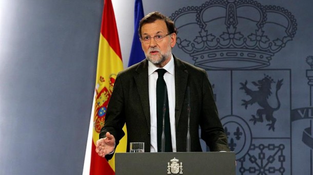 Mariano Rajoy Espainiako Gobernuko presidentea.