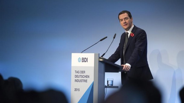 George Osborne Erresuma Batuko Ekonomia ministroa. Artxiboko irudia: EFE