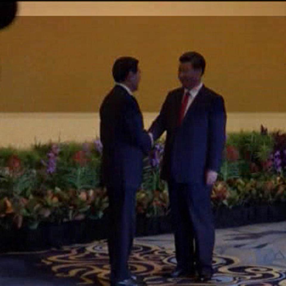 Ma Ying-Jeou eta Xi Jinping, hurrenez hurren, Taiwango eta Txinako presidentea. Argazkia: EFE