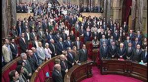 'La declaración del Parlament es un golpe de Estado anunciado'