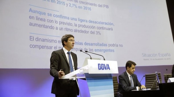 Informe de BBVA Research sobre la situación de España. Foto: EFE