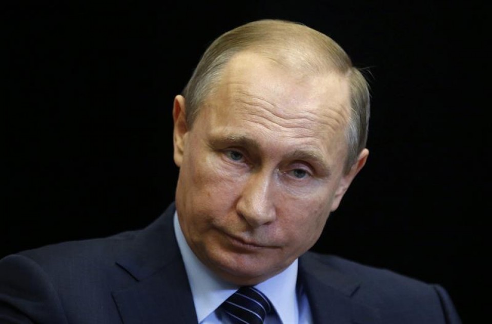 Vladimir Putin Errusiako presidentea.